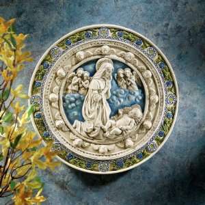   Wall Sculpture Inspired By della Robbia (143