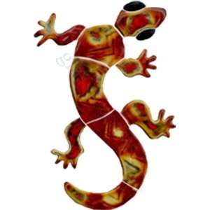  Baby Brown Gecko 4 x 6 Brown Pool Glossy Ceramic   16086 