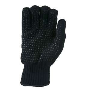  Acrylic Knit Glove w/PVC Grip Dots, XXL