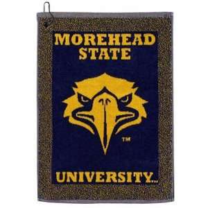    Morehead State Eagles Woven Jacquard Golf Towel