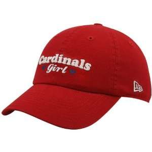   Cardinals Red Ladies MLB Girl II Adjustable Hat: Sports & Outdoors