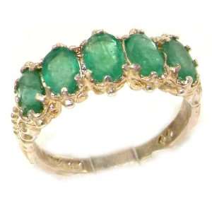   Natural Emerald Ring   Size 5.5   Finger Sizes 5 to 12 Available
