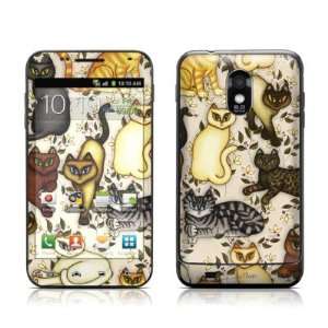 Cats Design Protective Skin Decal Sticker for Samsung Galaxy S II Epic 