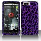 droid x leopard phone case  
