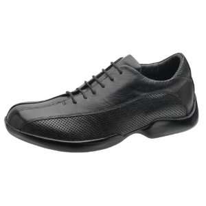  Aetrex Gramercy Black Perforated Oxford   Mens Sports 