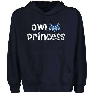  NCAA Rice Owls Youth Princess Pullover Hoodie   Navy Blue 