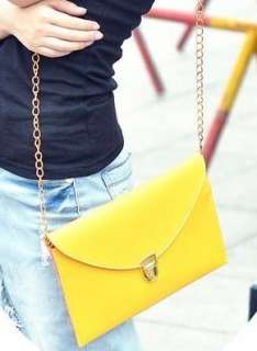 Womens Envelope Clutch Chain Purse HandBag Shoulder Bag  