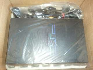 Sony PS2 Playstation 2 Black Console New Factory Refurbished NTSC SCPH 