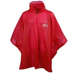   : Totes St. Louis Cardinals Red Unisex Rain Poncho: Sports & Outdoors