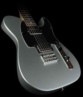 Fender Blacktop Telecaster HH Electric Guitar Silver 0717669962746 