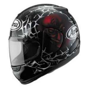  ARAI PROFILE SINISTER RED MD MOTORCYCLE Full Face Helmet 