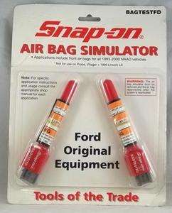 New Snap on Ford Air Bag Simulator 2 Pack BAGTESTFD  
