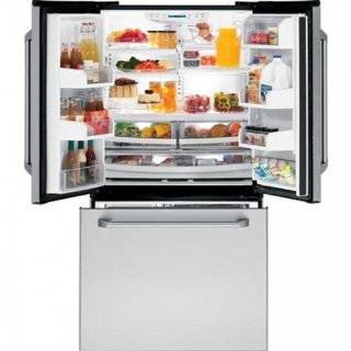 GE Cafe CFSP5RKBSS 36 25.1 cu. ft. French Door Refrigerator with Ice 