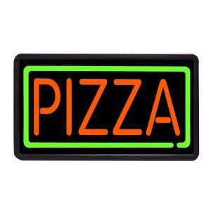  Pizza 13 x 24 Simulated Neon Sign