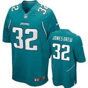 Maurice Jones Drew Youth Jersey Home Teal Game Replica #32 Nike 