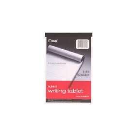    Sheet White Ruled Writing Tablet Notepad   6 Pack