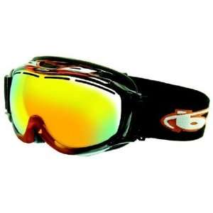  Bolle Scream Snowboard/Ski Goggles (Black Orange/Fire 