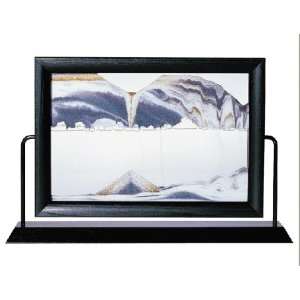  Window Moving Sand Picture in Black Frame