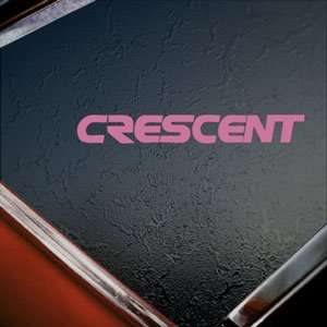   Decal Racing Crescent Truck Window Pink Sticker: Arts, Crafts & Sewing