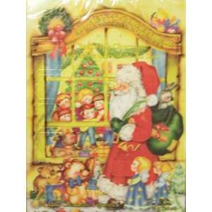  Advent Calendar   Chocolate Filled Santa At Window