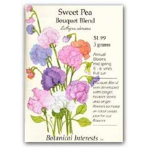  Sweet Pea Bouquet Blend Seed Patio, Lawn & Garden