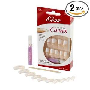  Kiss Natural Curves Long Length Nail Kit CMK01