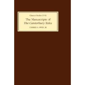 The Manuscripts of the Canterbury Tales (Chaucer Studies 