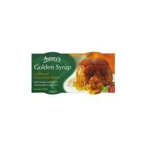 Auntys, Pudding Golden Syrup, 220 GM (6 Pack)  Grocery 