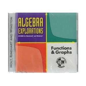   Explorations Functions and Graphs (9780030165993) Holt Books