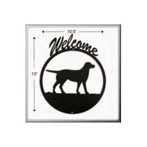  Labrador Welcome Sign Patio, Lawn & Garden