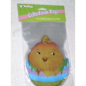    Dudleys Cello Favor Bags   15 Chick Bags & Ties: Toys & Games