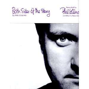  Phil Collins.Both Sides Of The Story.Sheet Music. Phil 