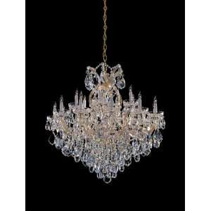   Lighting 4418 GD CL MWP chandelier from Maria theresa collection Home