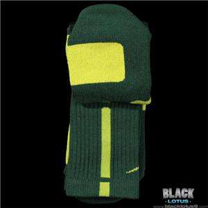   Nike Elite Basketball Crew Socks Noble Green/Yellow Oregon Ducks Large