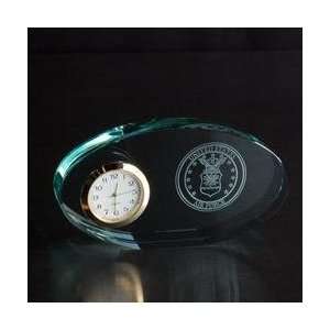  Air Force Oval Glass Clock