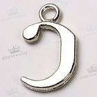 Lot 50 Pcs Silver Tone Music Note Bass F Clef Charms Pendant Jewelry 