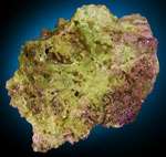 Vivid Purple+Green VESUVIANITE Idocrase Crystals QUE  