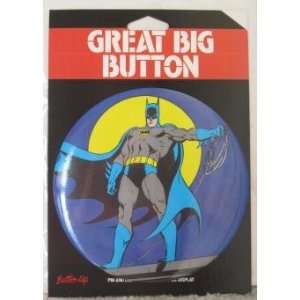   BATMAN Great Big 6 Button DC Comics MANUFACTURED BY BUTTON UP Toys