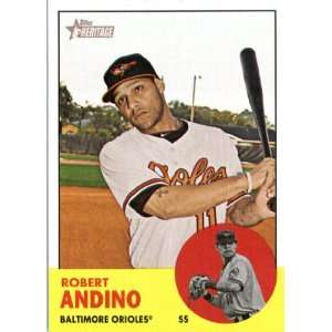  2012 Topps Heritage 205 Robert Andino   Baltimore Orioles 