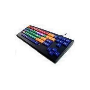  Accuratus Keymonster Usb Keyboard Mixed Colour Upper Case 