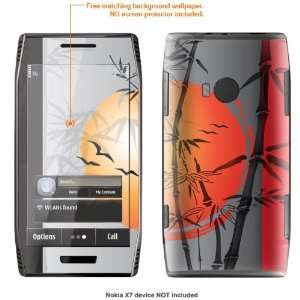   Decal Skin STICKER for Nokia X7 case cover X7 233 Electronics