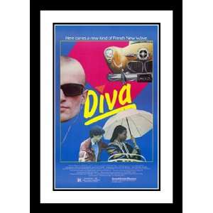  Diva 32x45 Framed and Double Matted Movie Poster   Style A 