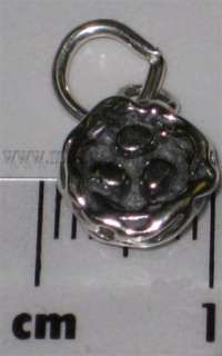 Bird Nest With Eggs Sterling Silver 925 Charm   CF3161  