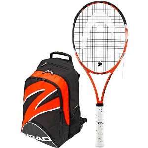  Head YouTek Radical MidPlus Tennis Racquet & Backpack 