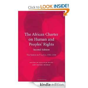 The African Charter on Human and Peoples Rights Evans/Murray 