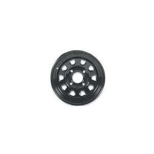 com ITP Delta Steel Rear Wheel   Black, 2+5, 4/110 , Material Steel 
