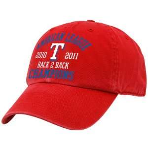 47 Brand Texas Rangers Red 2011 American League Champions Adjustable 