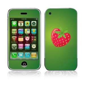  Apple iPhone 3G Decal Vinyl Sticker Skin   Strawberry Love 