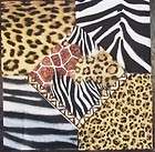   PRINT Paper Napkins Mixed Zebra Leopard Couture Animal Print design
