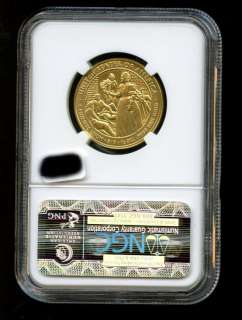 2010 W $1 MARY LINCOLN FIRST SPOUSE GOLD ~ MS69 NGC  